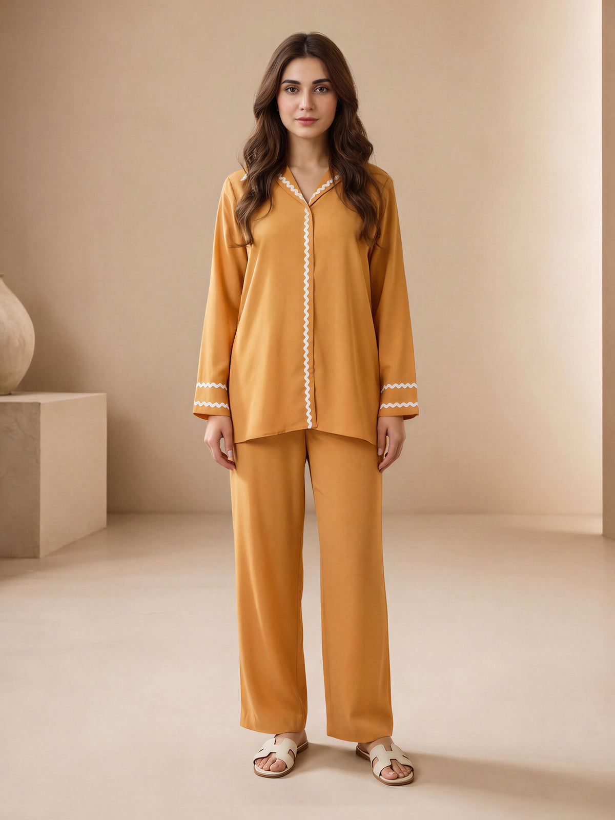 Grip Co-ord Set- Embroidered