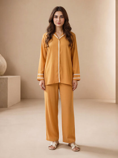 Grip Co-ord Set- Embroidered
