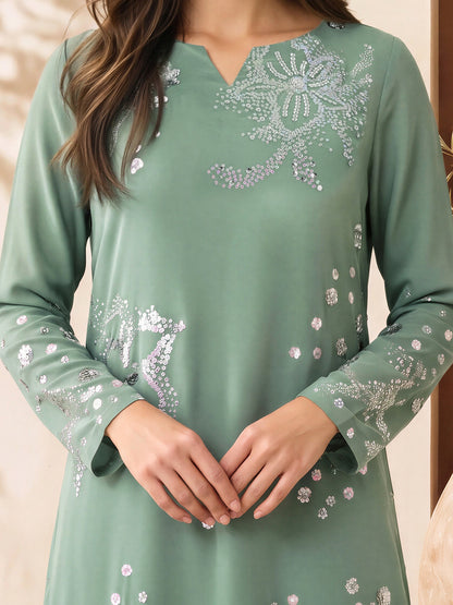 2 Piece Grip Suit- Embroidered (Pret)