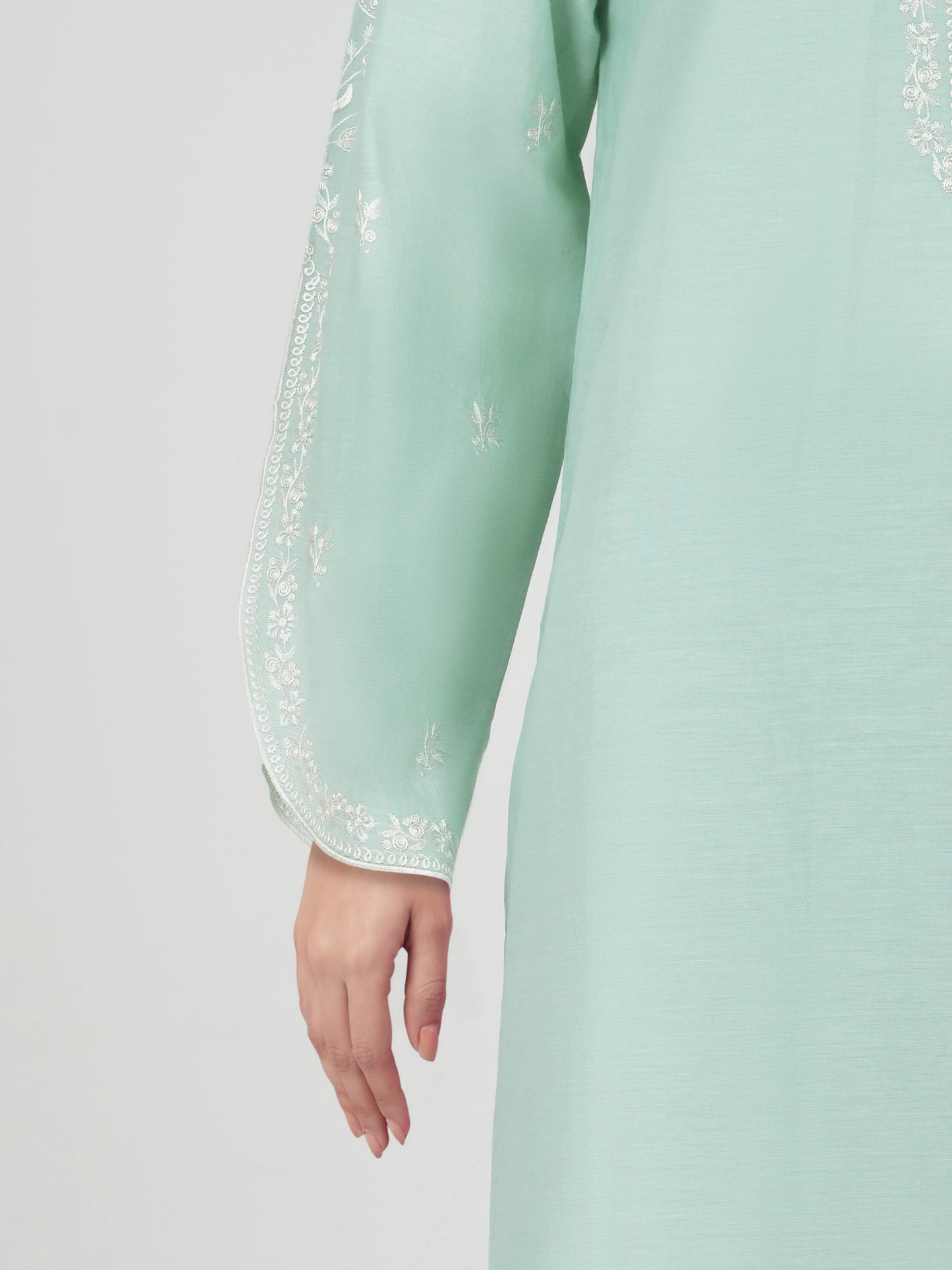 2 Piece Yarn Dyed Suit- Embroidered (Pret)