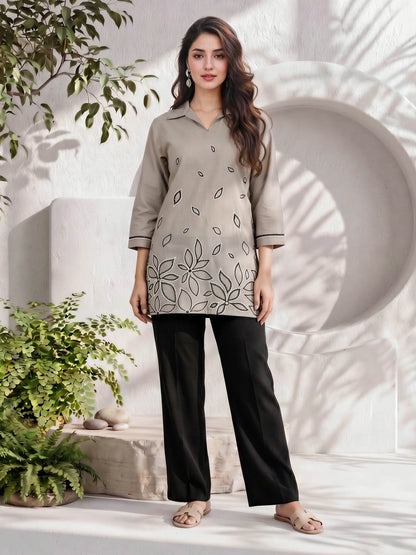 Lawn Kurti- Embroidered (Pret)