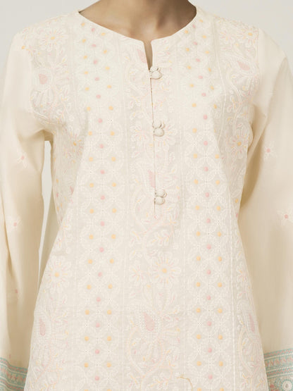 2 Piece Lawn Suit- Embroidered (Pret)