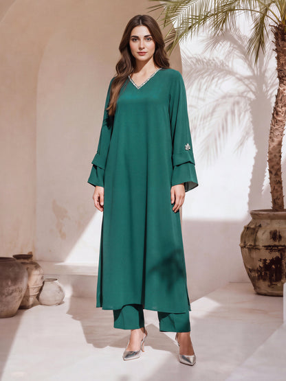 2 Piece Grip Suit- Embellished (Pret)