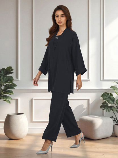 Grip Co-ord Set- Embellished