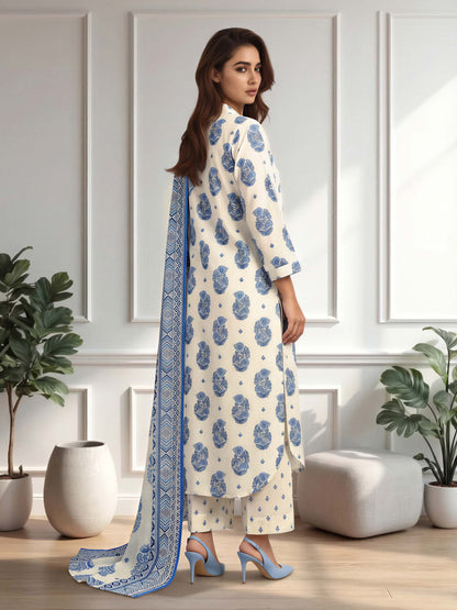 3 Piece Lawn Suit (Pret)