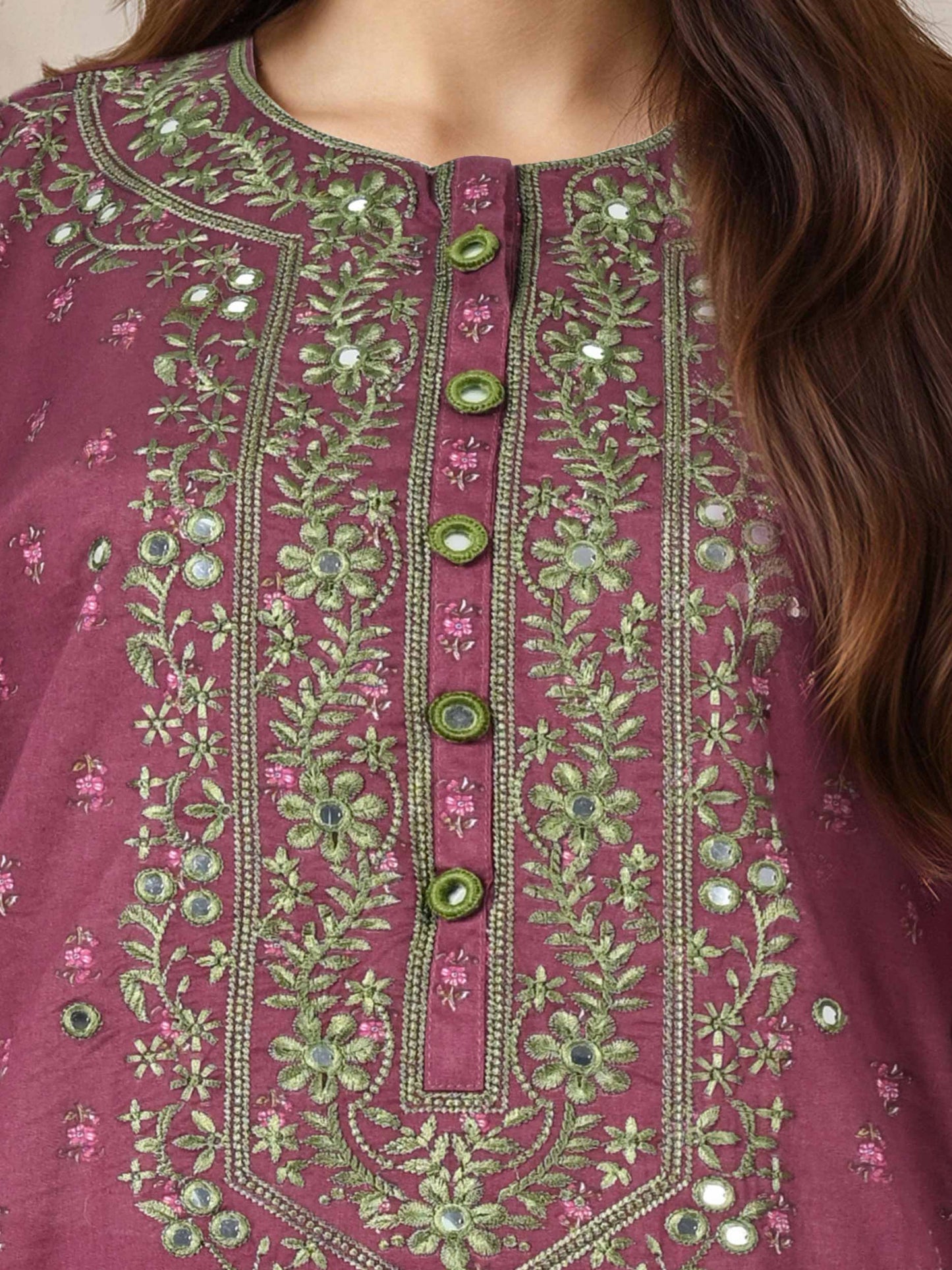 2 Piece Lawn Suit- Embroidered (Pret)
