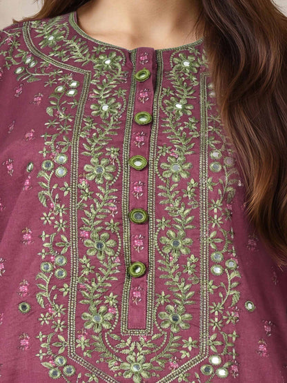 2 Piece Lawn Suit- Embroidered (Pret)