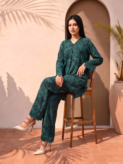Grip Co-ord Set- Embroidered