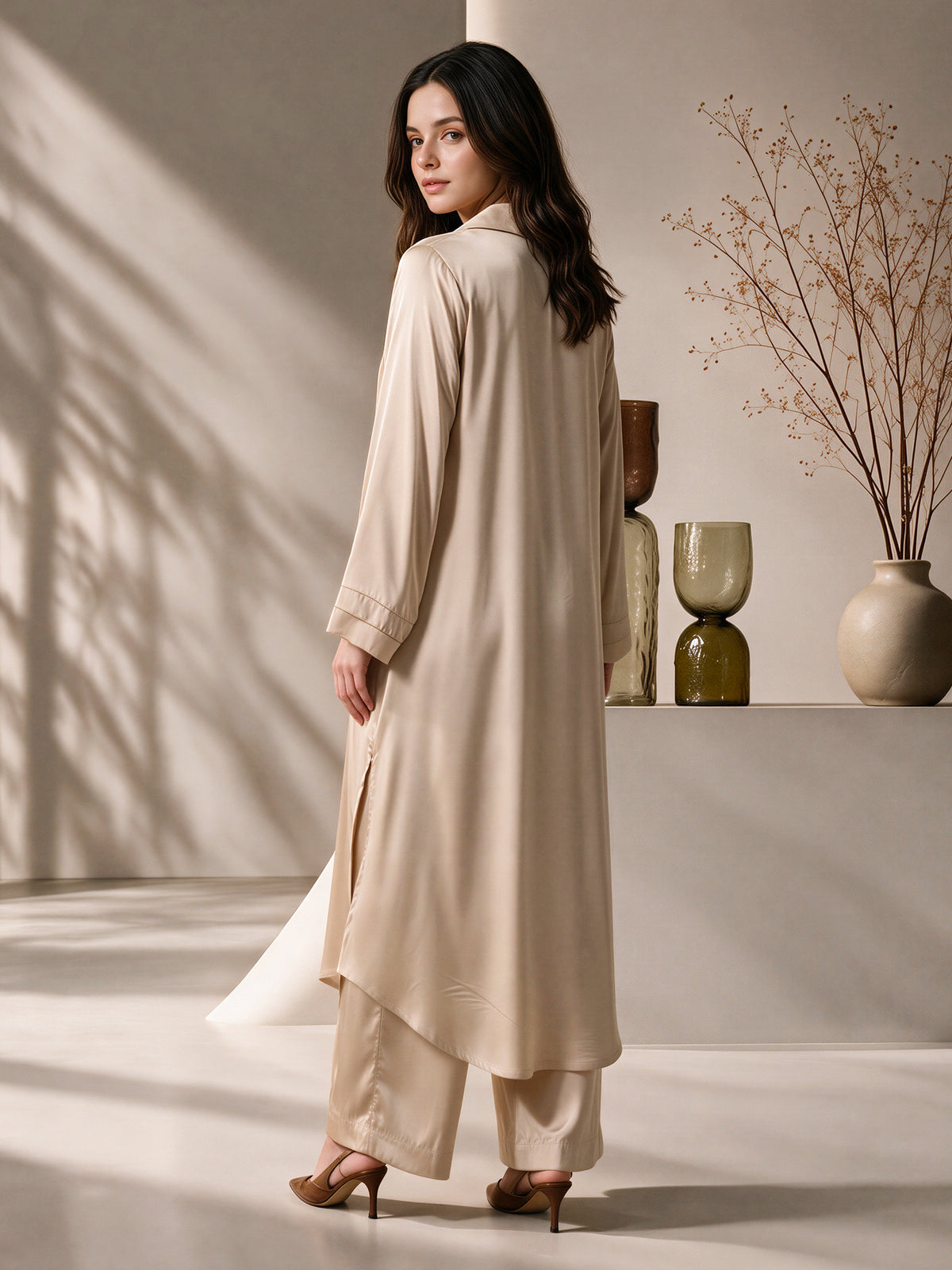 2 Piece Premium Silk Suit (Pret)