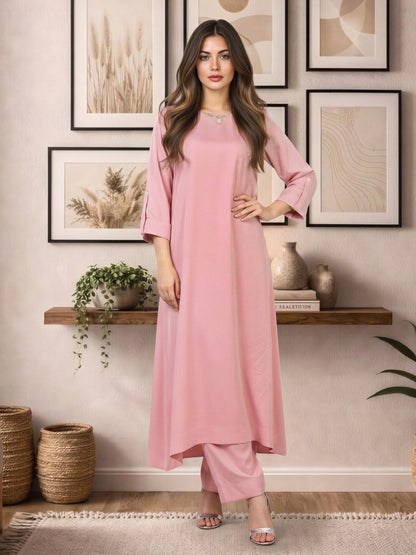 2 Piece Silk Suit (Pret)