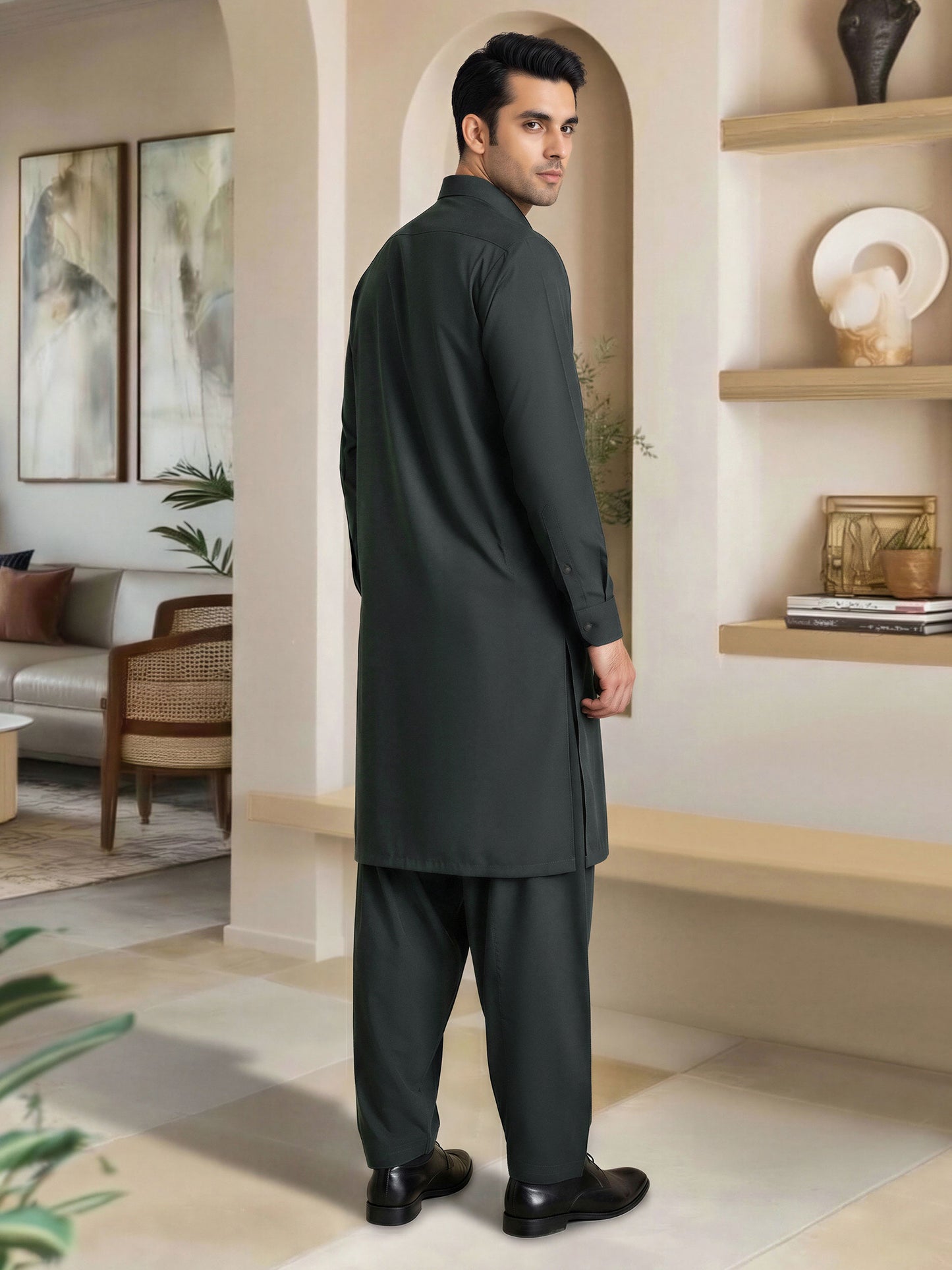 Wash & Wear Texture Suit