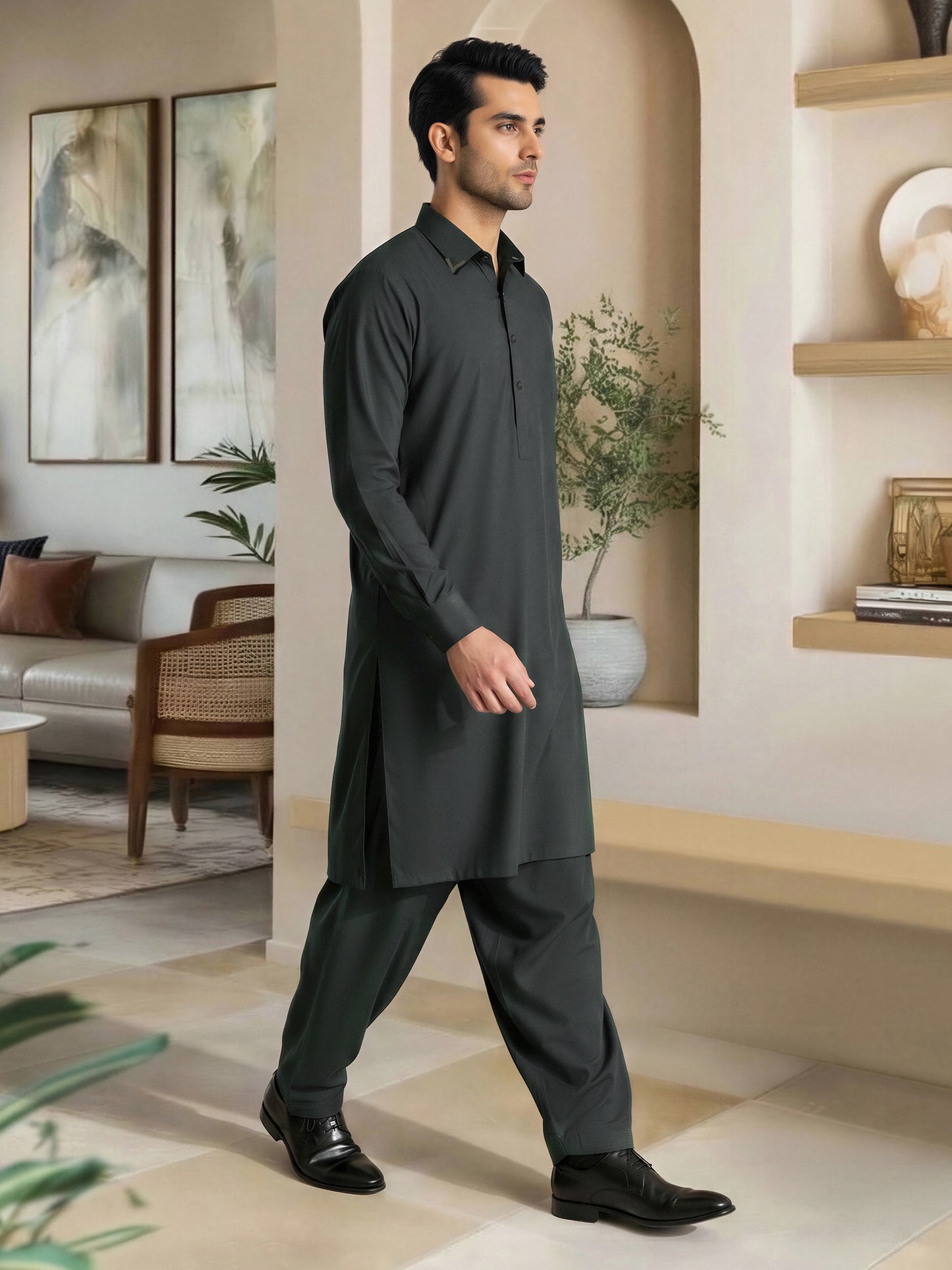 Wash & Wear Texture Suit
