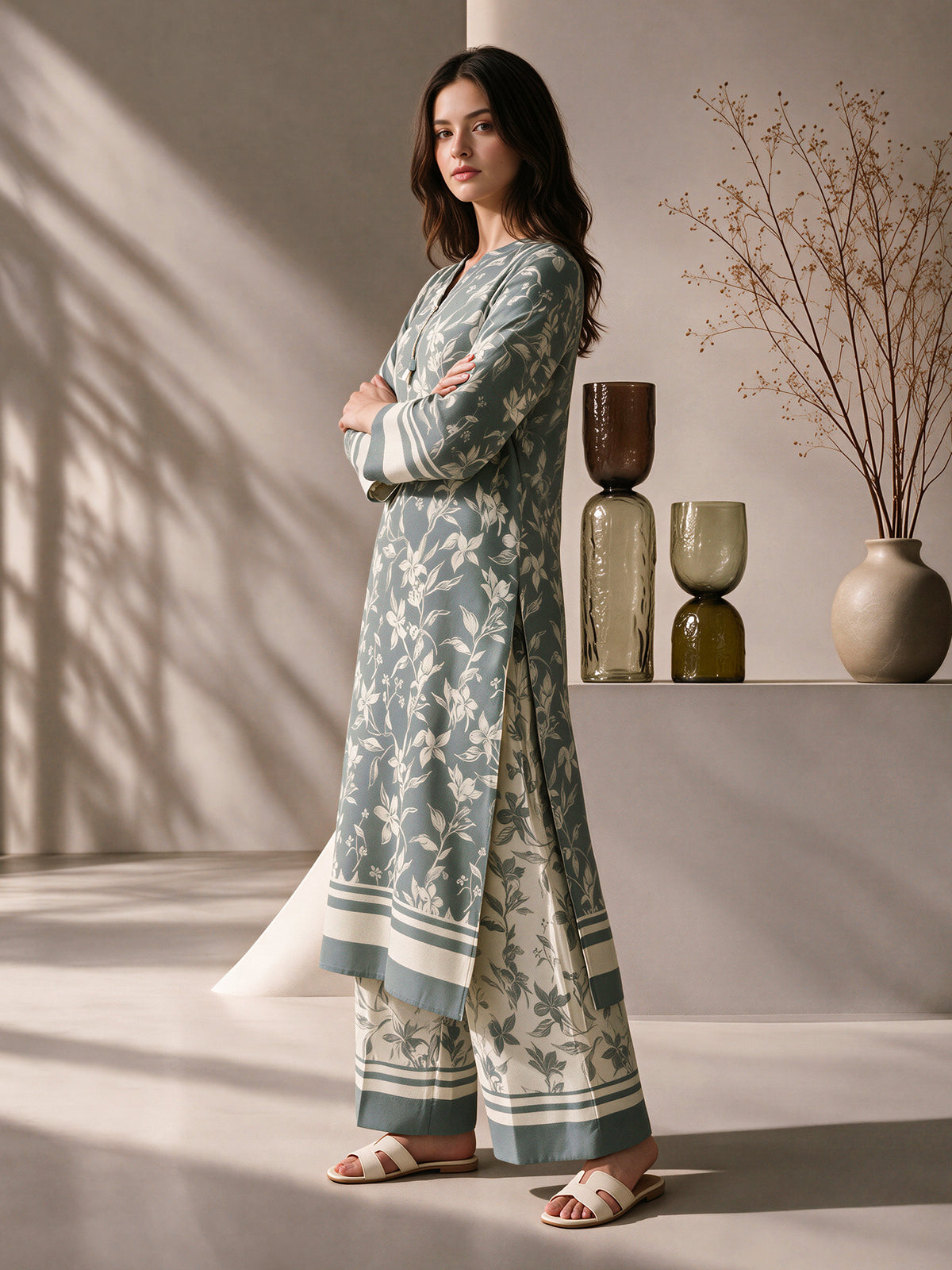 2 Piece Grip Texture Suit (Pret)