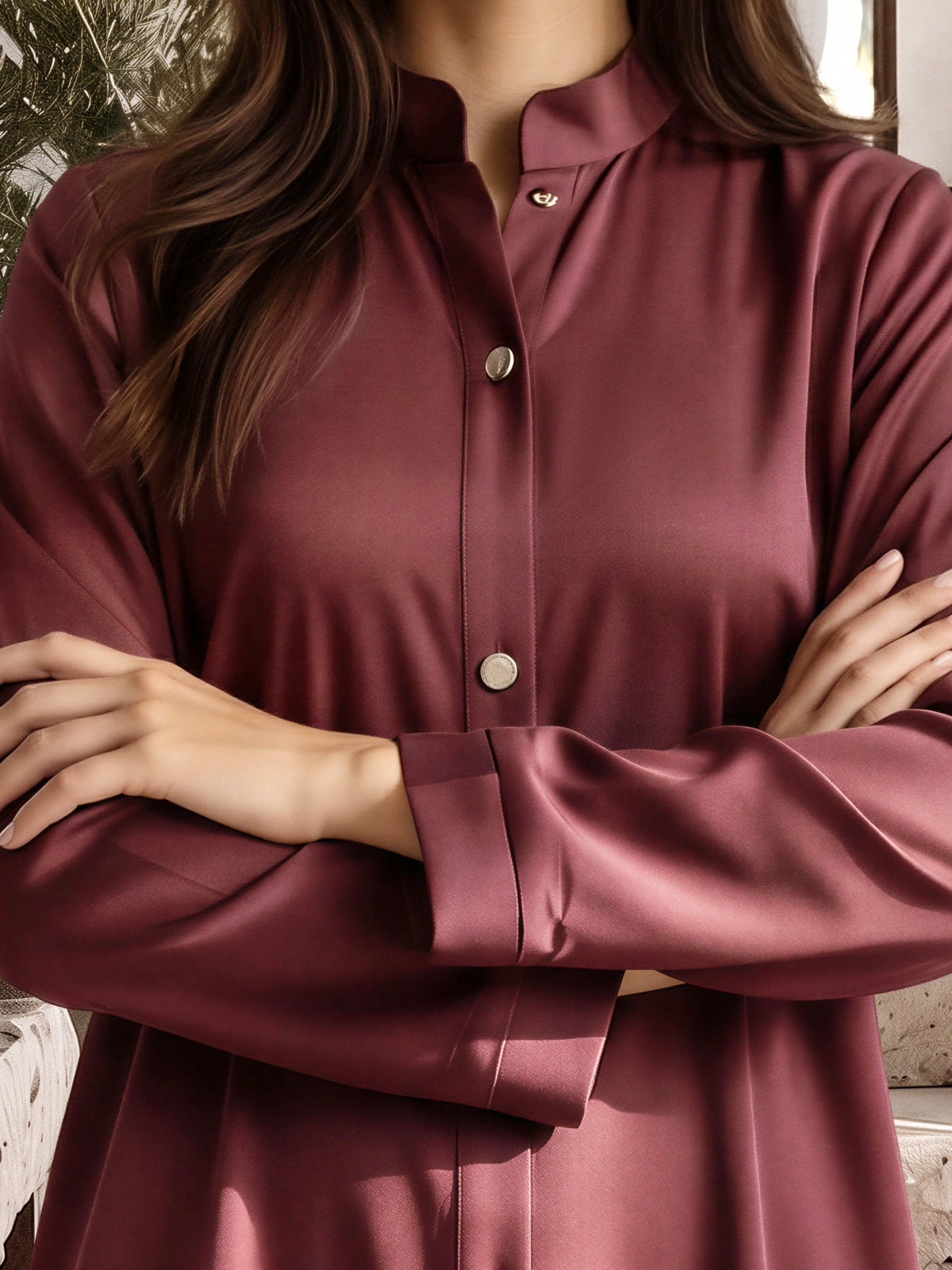 2 Piece Silk Dress Suit (Pret)