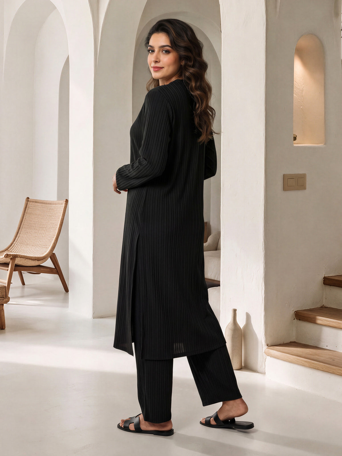2 Piece Grip Texture Suit (Pret)