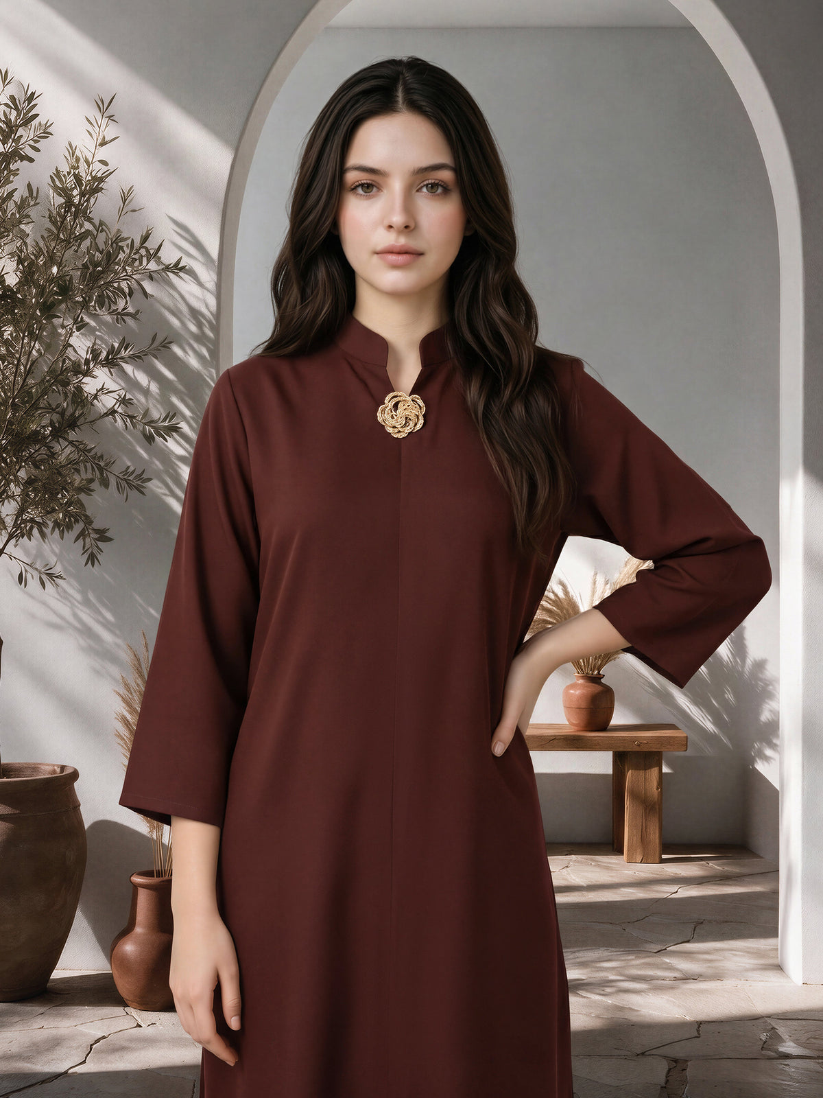 2 Piece Blended Marina Suit (Pret)