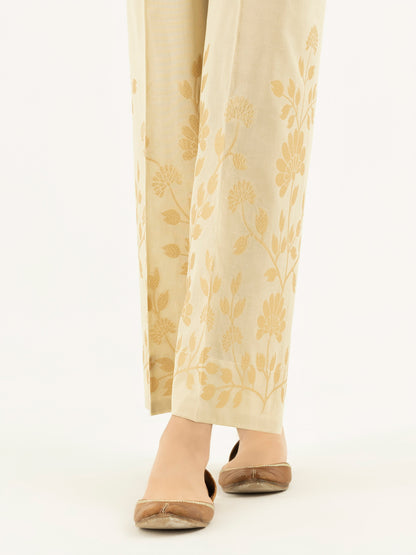 Jacquard Straight Trousers(Pret)