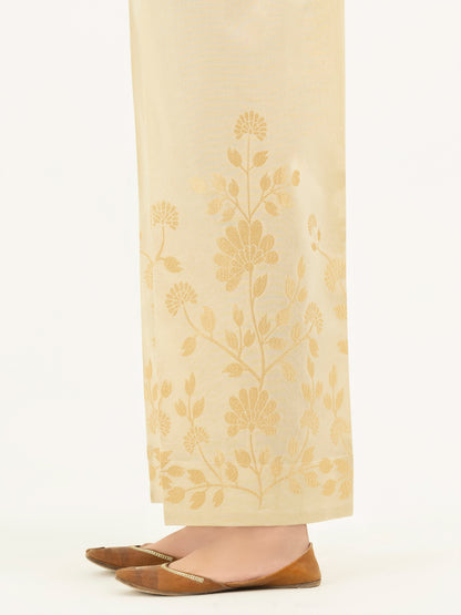 Jacquard Straight Trousers(Pret)