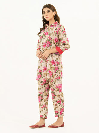 Lawn Co-ord-Printed (Pret)