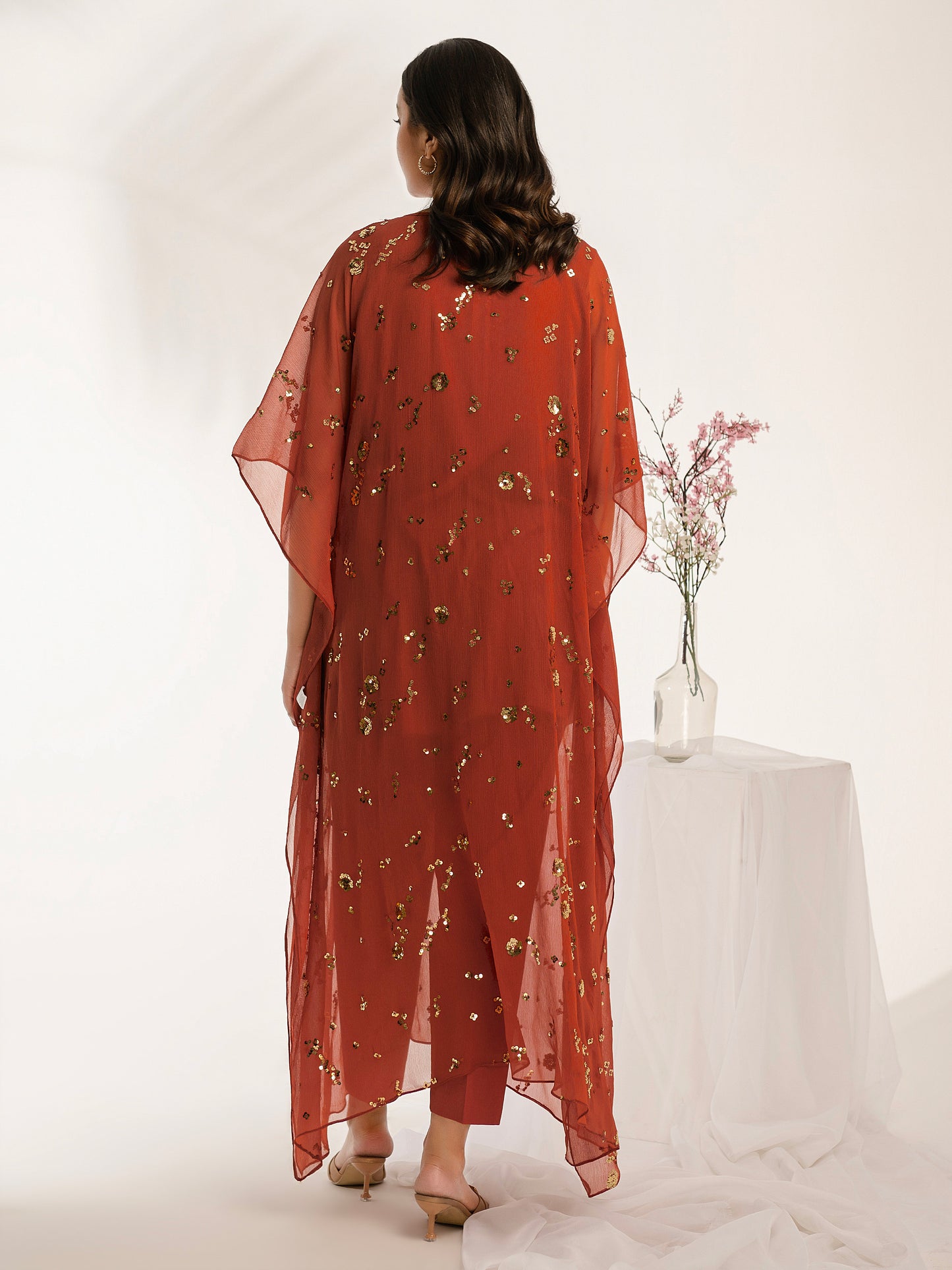 2 Piece Chiffon Suit-Embroidered (Pret)