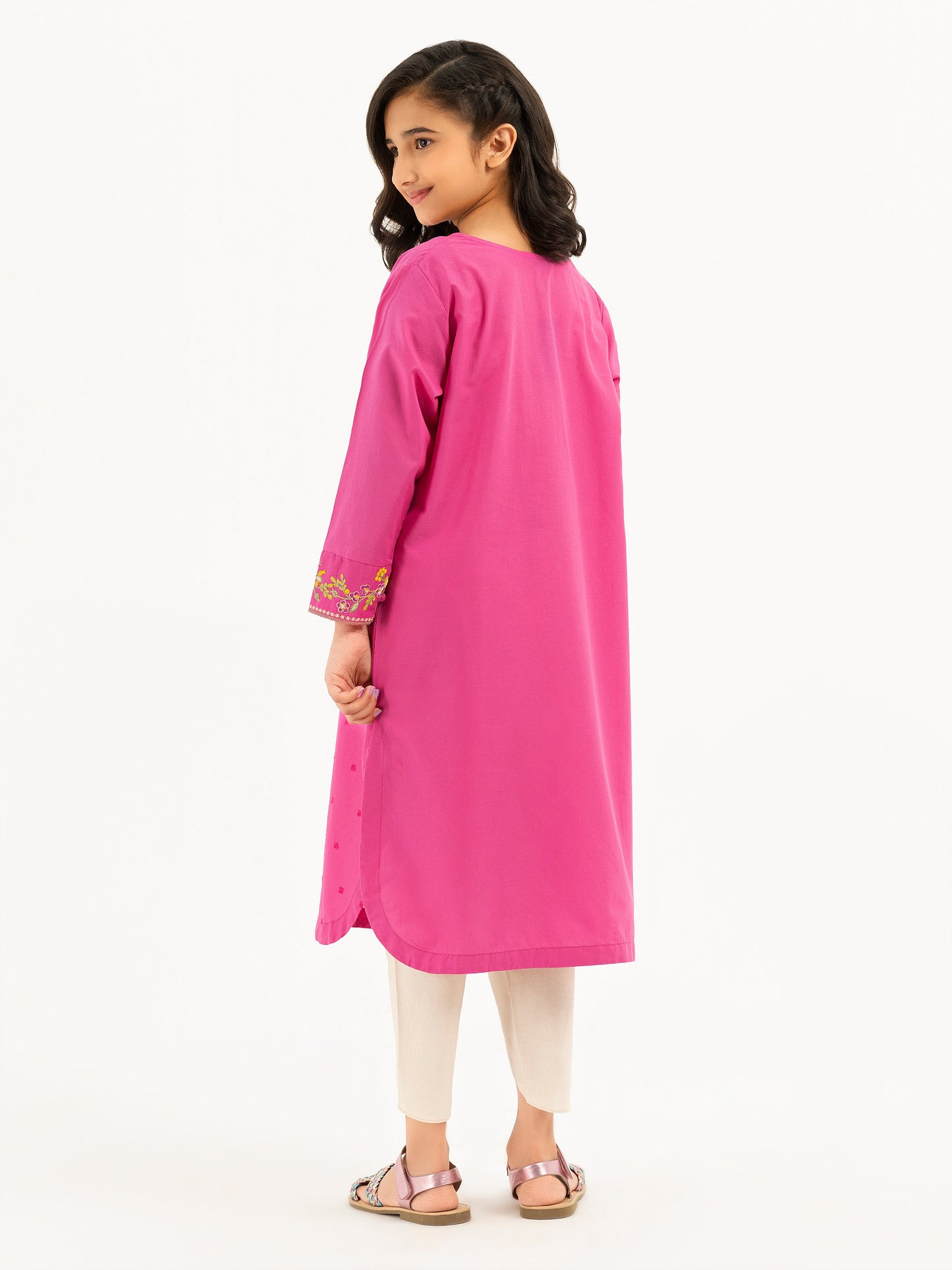 Cambric Shirt-Embroidered (Pret)