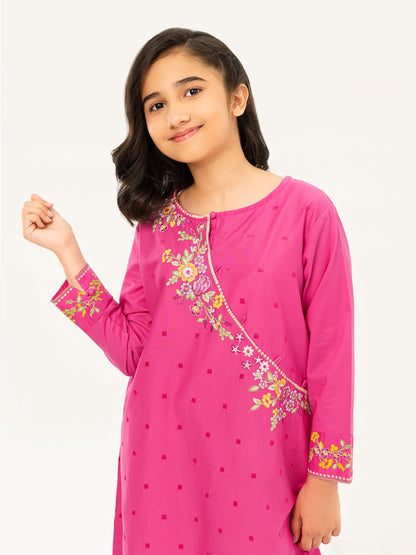 Cambric Shirt-Embroidered (Pret)