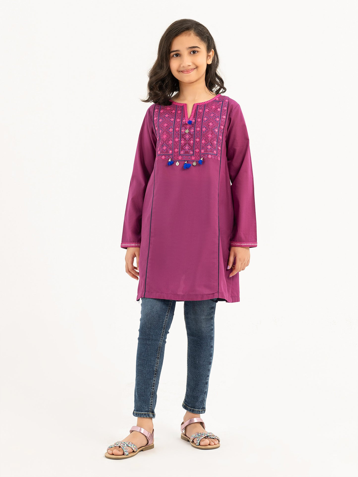 Lawn Shirt-Embroidered (Pret)