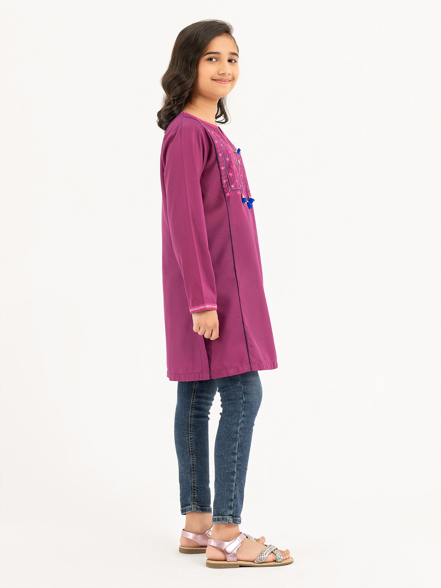 Lawn Shirt-Embroidered (Pret)