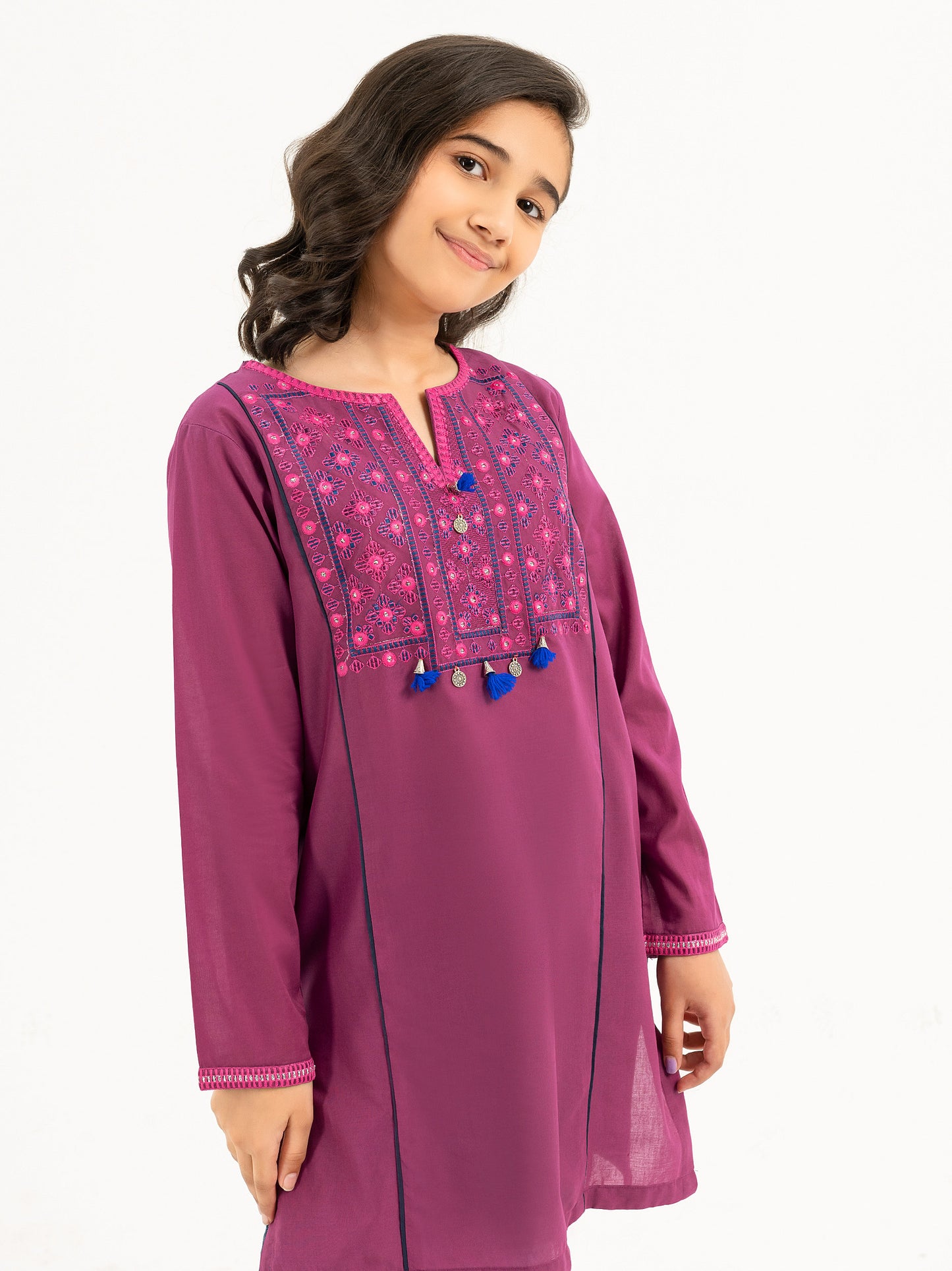 Lawn Shirt-Embroidered (Pret)