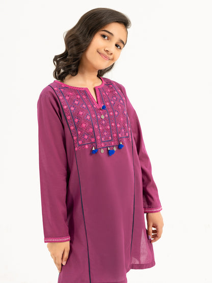 Lawn Shirt-Embroidered (Pret)