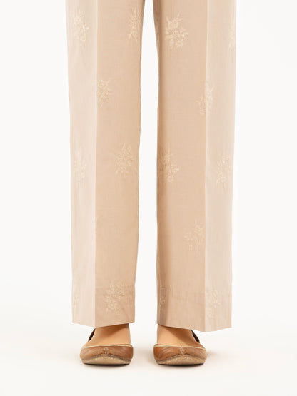 Cambric Trousers-Embroidered (Pret)