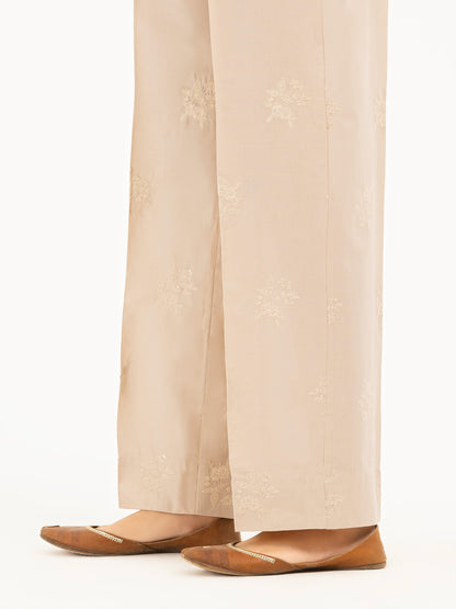 Cambric Trousers-Embroidered (Pret)