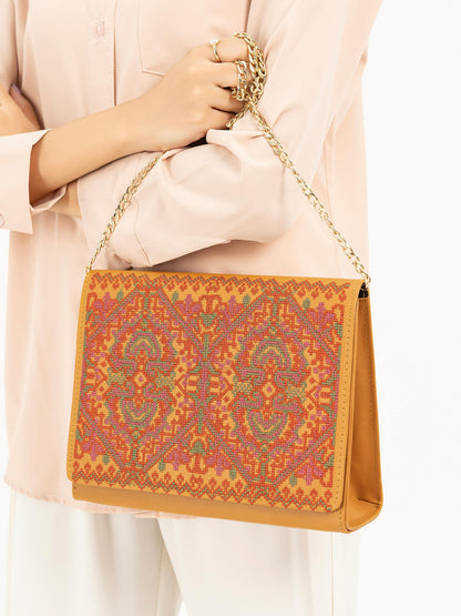 Embroidered Handbag