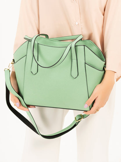 Classic Textured Tote Bag