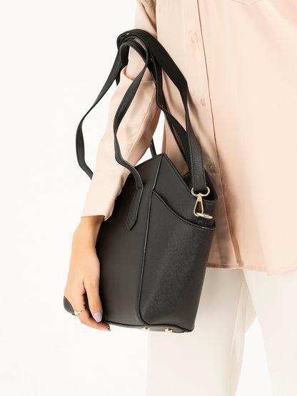 Classic Textured Tote Bag
