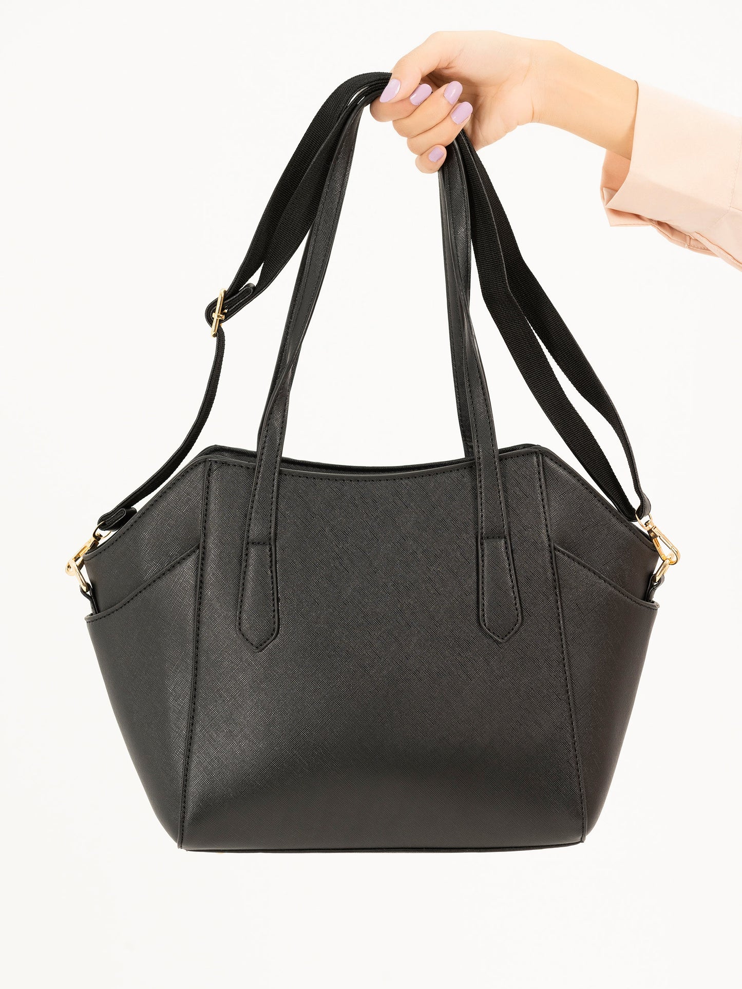 Classic Textured Tote Bag