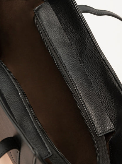 Classic Textured Tote Bag