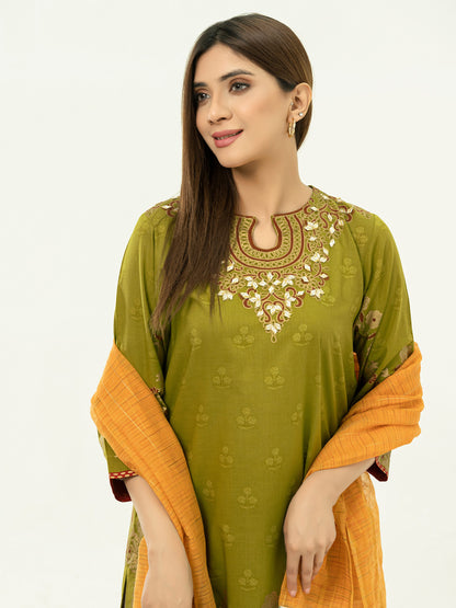 2 Piece Lawn Suit-Paste Print (Pret)