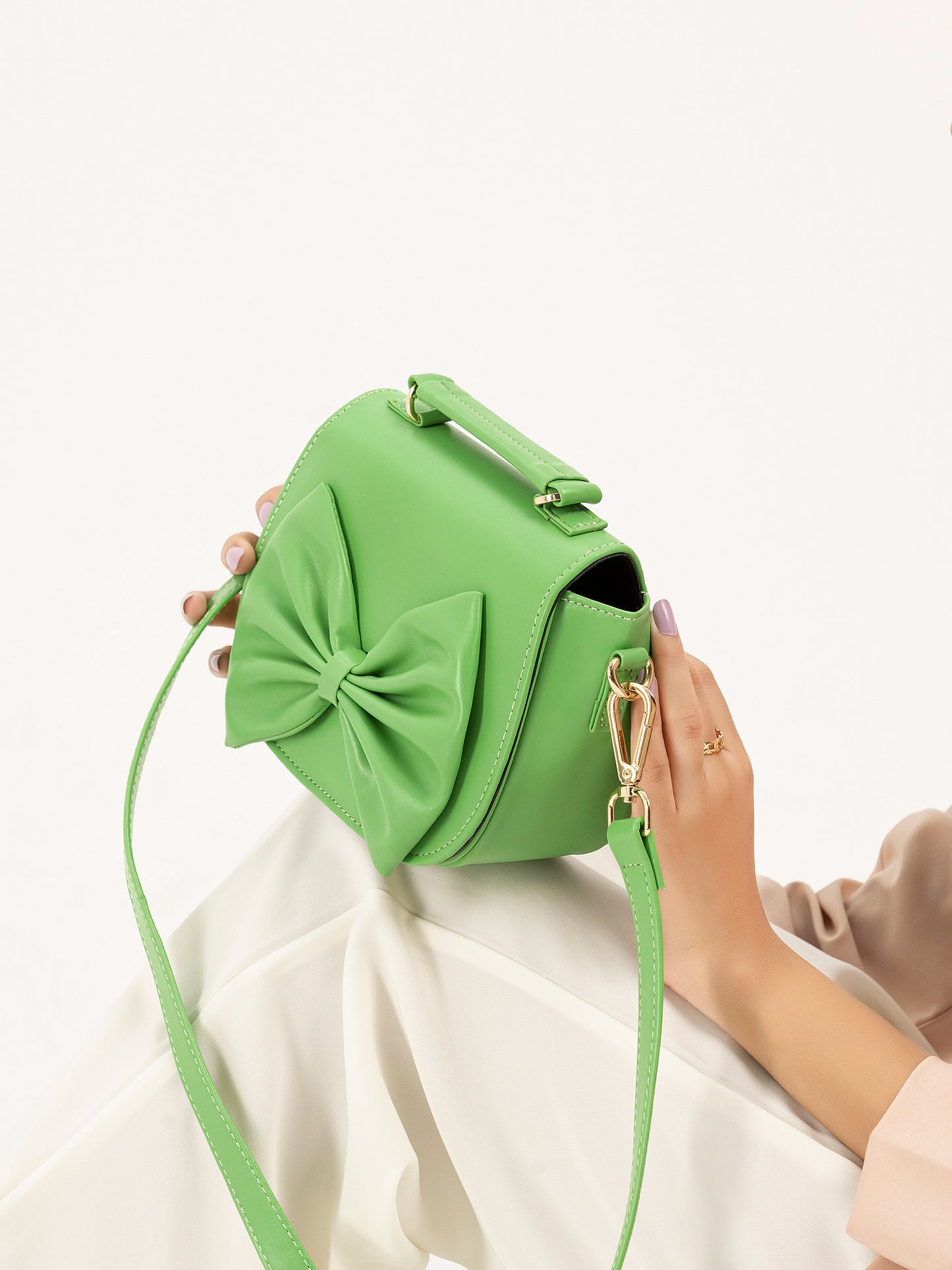 Bow-Tie Mini Handbag