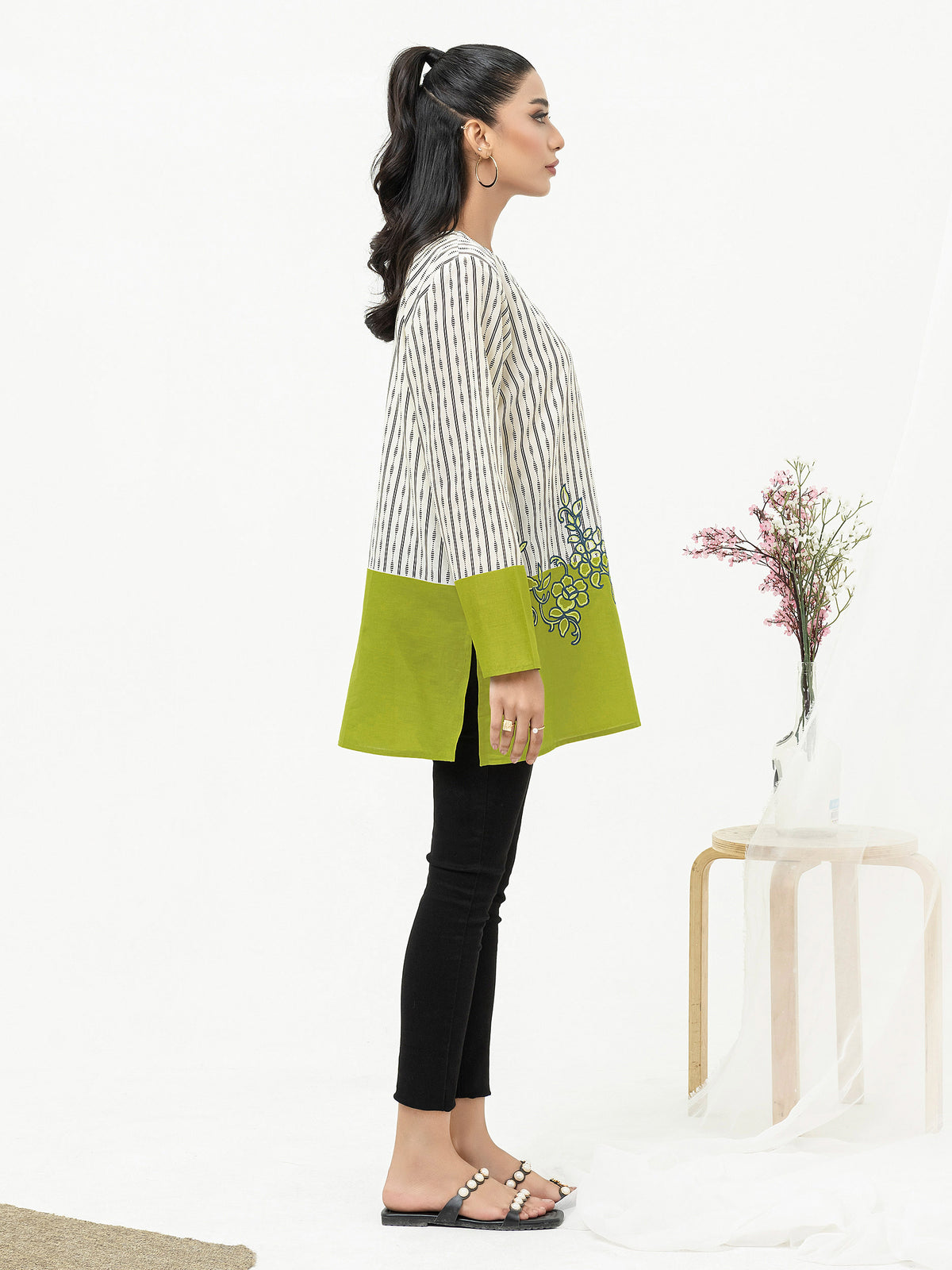 Lawn Kurti- Embroidered (Pret)
