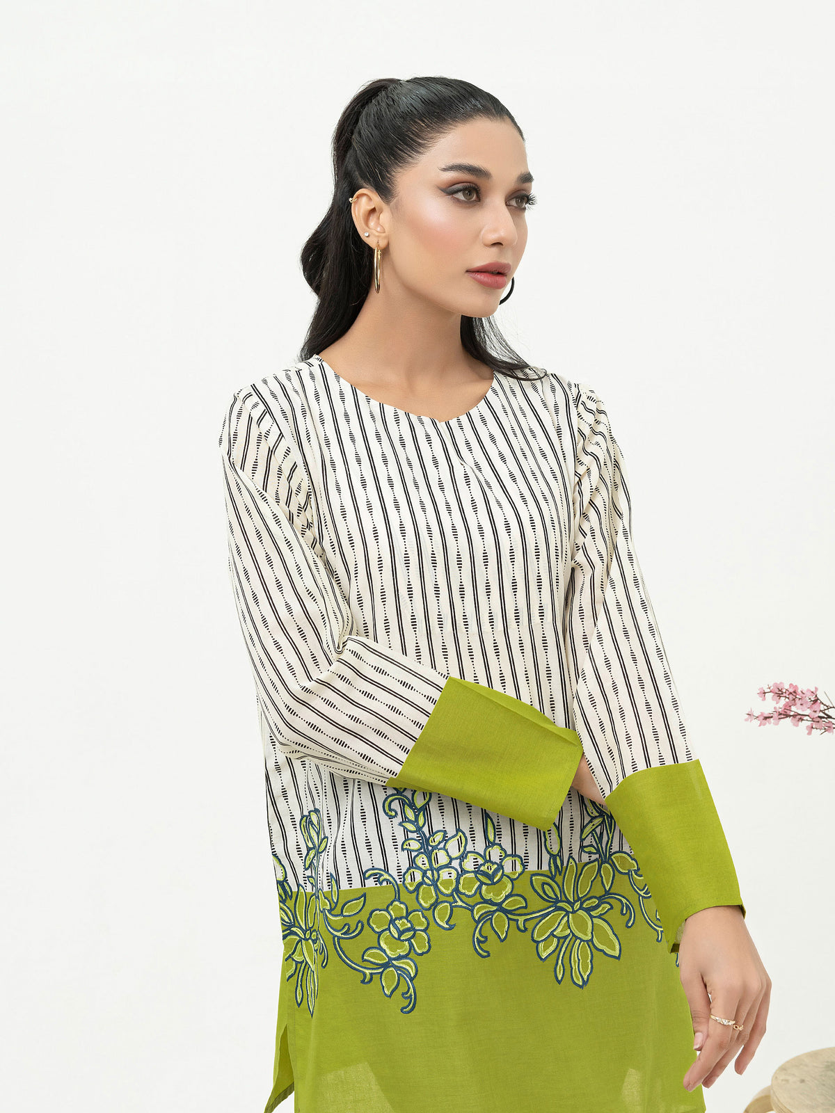 Lawn Kurti- Embroidered (Pret)