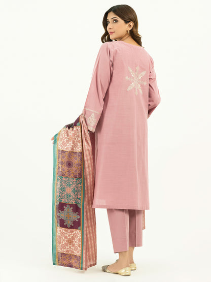 3 Piece Lawn Suit-Embroidered (Pret)