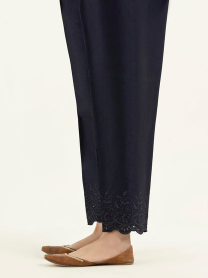 Embroidered Satin Trousers(Pret)