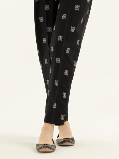 Printed Jacquard Trousers(Pret)