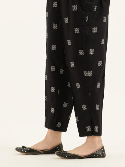 Printed Jacquard Trousers(Pret)