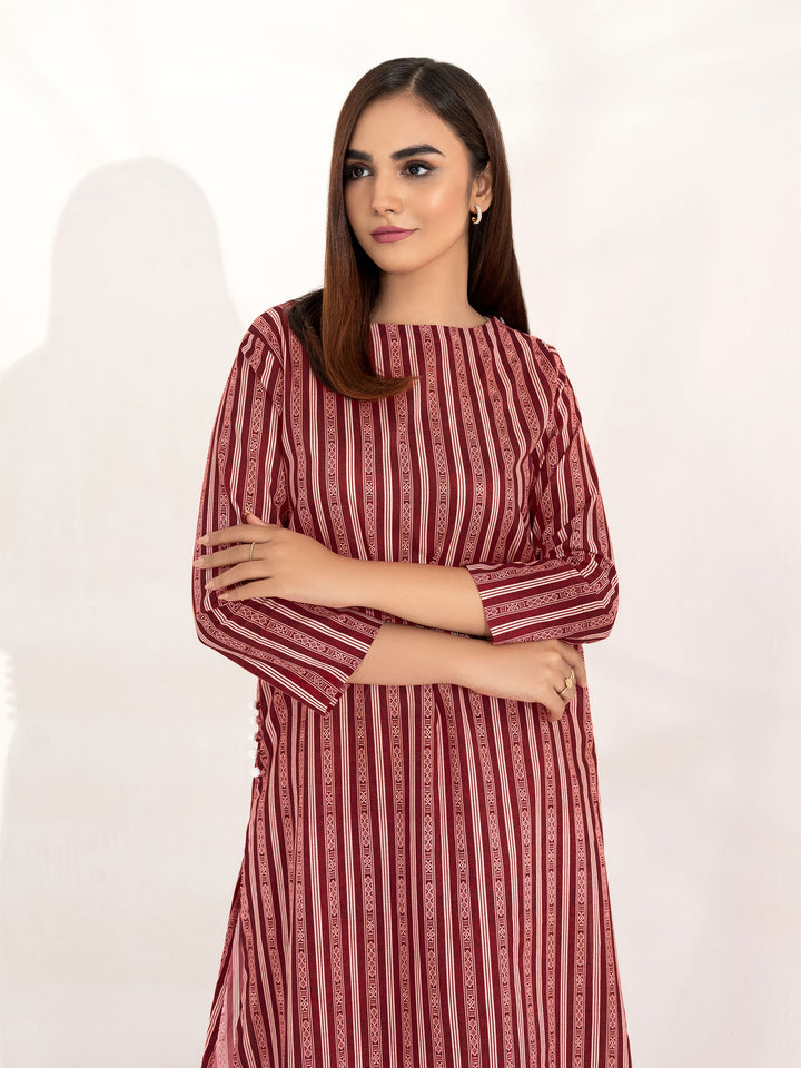 Embroidered 2Pc Lawn Unstitched Summer Dress - DE-1141PR