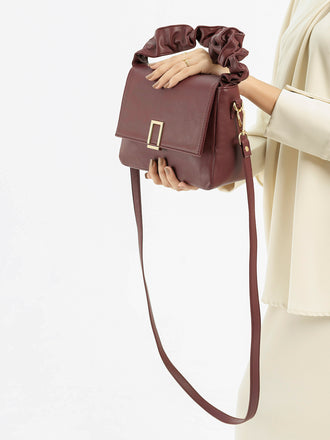 ruffle-top-handbag