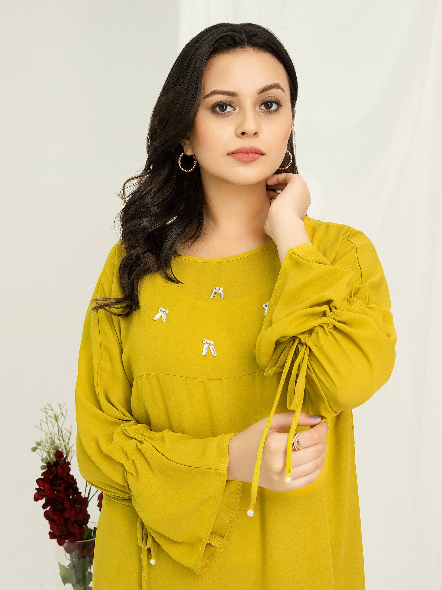 2 Piece Grip Suit-Dyed & Embellished (Pret)