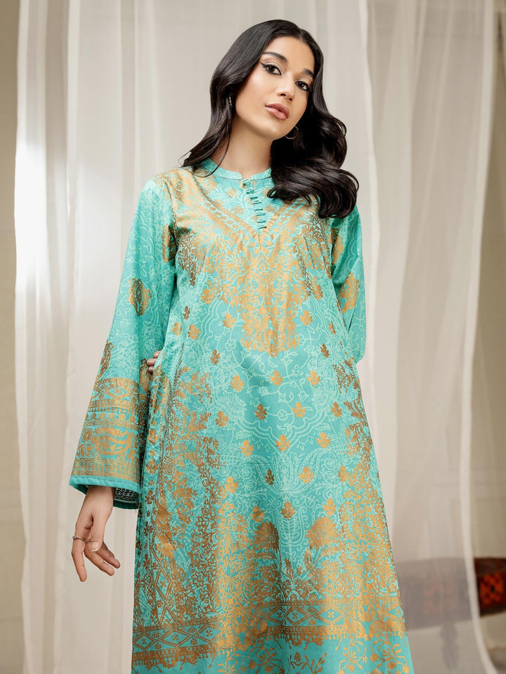 Embroidered 2Pc Lawn Unstitched Summer Dress DE-33B main image 1