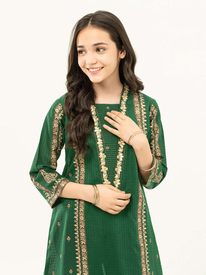 2 Piece Lawn Suit- Copper Paste Print (Pret)